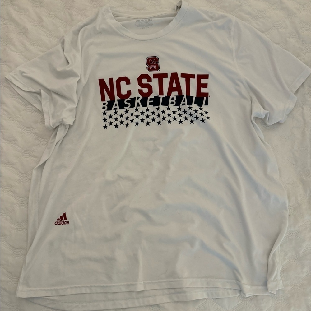 Adidas NC state Basketball practice shirt Size 2XL drifit - Picture 2 of 5